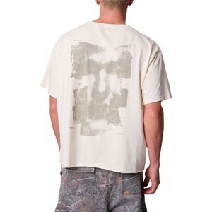 Mens O Neck Short Sleeve T Shirt Oversized Fit <b>Vintage</b> <b>Graphic</b> Front Back Print Streetwear Wholesale Custom OEM Cotton <b>Tee</b> Shirt - Product Image 4