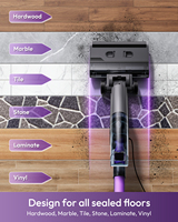 Nouveau design 2025 – Nettoyeur vapeur double réservoir haute température 1050W compact électrique autonettoyant pour sols domestiques