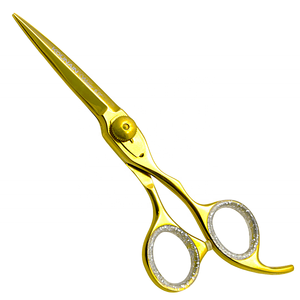 KOUNAIN Tijeras Profesionales de Peluquería, Maquinilla de Afeitar de Acero Inoxidable con Revestimiento de Plasma Azul, Hoja Roma, Pelo de Peluquero - Product Image 3