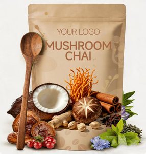 Café de Hongos al por Mayor de Fábrica: Melena de León, Shiitake, King Trumpet, Cola de Pavo, Reishi, Cordyceps, MCT - Product Image 4