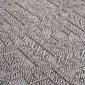 NAAR Collezione Guros Tappeto Tradizionale 4X6 per Interni/Esterni Bianco/Bianco - Product Image 3
