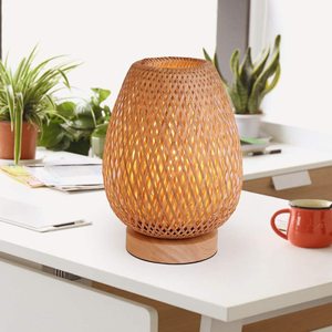 Decorative round light <b>lamp</b> for <b>table</b> top accents wholesale price natural <b>bamboo</b> lighting <b>lamps</b> - Product Image 6