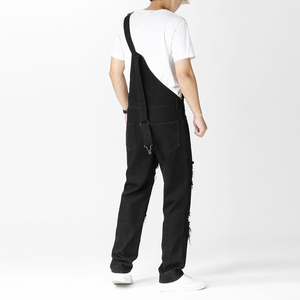 Custom Made High Quality Denim <b>Jumpsuit</b>-Soft Casual <b>Vintage</b> Style Color Fade Proof Spandex/Polyester Fabric Summer Ready - Product Image 2