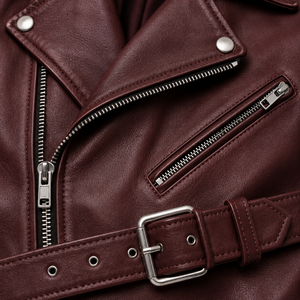 Chaqueta de Cuero Personalizada para Hombre, Chaqueta de Motociclista de Cuero Genuino, Abrigo de Cuero Casual a la Moda, Proveedor Mayorista - Product Image 5