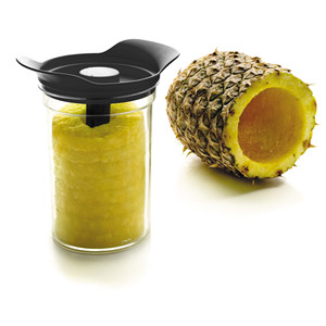 Coupe-ananas et éplucheur avec base pour une préparation facile des fruits - Product Image 4