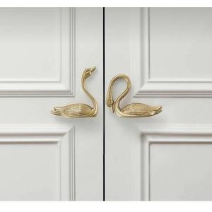 Poignées de porte de luxe en métal, poignées de porte en laiton, poignées de porte en acier inoxydable pour hôtel et maison, quincaillerie architecturale décorative intérieure - Product Image 2