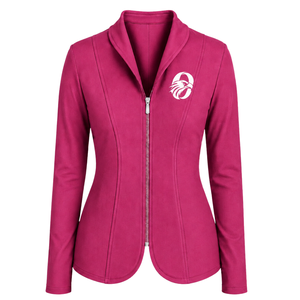 Veste d'équitation fuchsia pour femme, blazer d'équitation sur mesure, manteau élégant pour concours d'équitation, vente en gros personnalisée, mode - Product Image 1