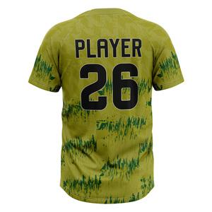 Camiseta de Béisbol Personalizada de Manga Corta, Transpirable, de Secado Rápido, Precio Económico, Camisetas de Softbol Directamente de Fábrica, Entrega Rápida - Product Image 5