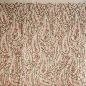 Premium Chain Stitch Embroidery Fabric For Women Fashion Wear Designer <b>Garments</b> And Boutique Textile Material - Product Image 1