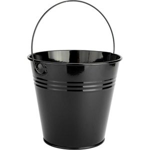 Cubos Metálicos Mini de Alta Calidad para Jardinería, 3L/4L/5L, con Asas Metálicas, Galvanizados, Tamaño y Forma Personalizables - Product Image 3