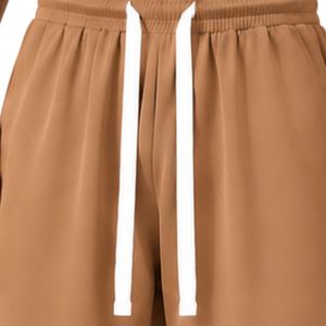 Pantalones Cortos de Baloncesto para Hombre en Color Camel y Blanco, con Logotipo Personalizado, para Entrenamiento Atlético, Gimnasio, Deportes, Malla Transpirable, Secado Rápido, Alto Rendimiento - Product Image 5