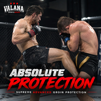 Protection Abdominale et Inguinale Premium en Cuir de Vachette Valana Sports Wear pour le Sport
