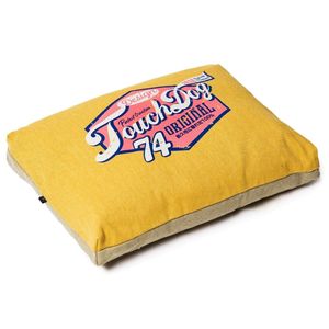 Cama Rectangular para Perro de Estilo Deportivo Vintage Original, Diseño Reversible de Felpa con Estilo Retro - Product Image 2