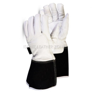 Guantes de Soldadura de Cuero Genuino de Vaca de Alta Calidad, Protección Contra Cortes de Larga Duración para Seguridad Laboral Industrial - Product Image 5