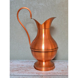 Handmade Copper Jug Decorative Water Pitcher for Home Design Tea Pots & <b>Kettles</b> for Copper Lovers Admirable Look Dining Usage - Product Image 5