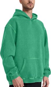 Sudadera con Capucha Casual para Hombre al por Mayor, de Algodón Suave y Forro Polar, Ajuste Regular, con Cordón y Bolsillo Canguro, para Uso Diario - Product Image 3