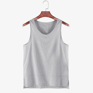 Débardeurs Sportifs Homme Nouvelle Collection Respirants Séchage Rapide Grande Taille Polyester/Coton – Meilleur Prix - Product Image 1