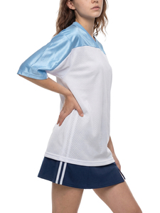 เสื้อเจอร์ซีย์อเมริกันฟุตบอลสไตล์สปอร์ตเสื้อซ้อมฟุตบอลสีตัดกันก่อสร้างระดับพรีเมียม - Product Image 2