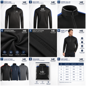 เสื้อคอวีแขนยาวทรงเข้ารูปสำหรับผู้ชาย ระบายอากาศได้ดี แห้งเร็ว ผลิตจากโพลีเอสเตอร์/คอตตอน  พร้อมปักชื่อผู้เล่นด้านหน้า คุณภาพพรีเมียม ชุดพิเศษ - Product Image 6