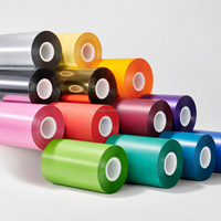 Rouleau de film de marquage à chaud PET métallisé mat 64 cm x 120 m pour loisirs créatifs, forte adhérence