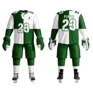 Uniforme de Hockey sobre Hielo al Mejor Precio con Opciones de Impresión Personalizada, Tela Transpirable para un Juego Cómodo en Todas las Condiciones - Product Image 1