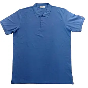 Blanc Piqué Polo t-shirts haute qualité conception personnalisée solide polo chemise