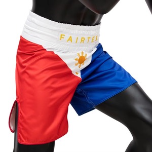 กางเกงมวยไทย Fairtex แบบสั่งทำพิเศษ ปรับแต่งได้ ผลิตด้วยเทคนิค Sublimation ผ้าโพลีเอสเตอร์ 100% ยืดหยุ่น ทนทาน ระบายอากาศได้ดี - Product Image 3