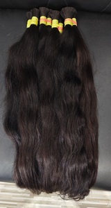 Extensions de cheveux indiens crus droits de qualité supérieure minces paquets Remy vierges à tirage unique disponibles à des remises en vrac - Product Image 2