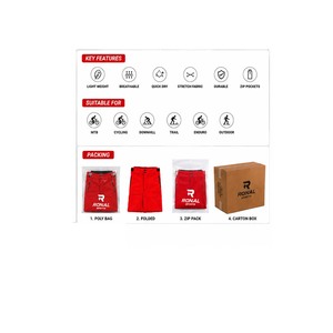 Shorts de VTT et Moto BMX Unisexe en Toile de Haute Qualité 2026 – Personnalisables avec Logo – Vente en Gros - Product Image 5