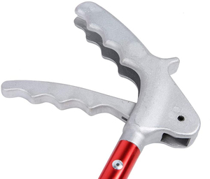 Pinza estándar para manejo de serpientes, mango y mandíbula de aluminio con recubrimiento en polvo, varilla para atrapar serpientes de 48 pulgadas - Product Image 6