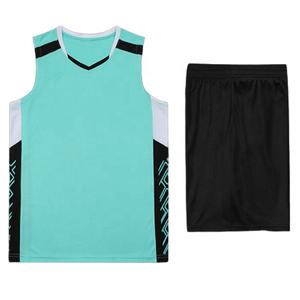 ชุดบาสเก็ตบอลกางเกงขาสั้นระบายอากาศแห้งเร็วผ้าตาข่ายระบายอากาศได้ดีดีไซน์ทีมออกแบบได้ตามต้องการ - Product Image 2