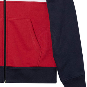Sweat à capuche zippé élégant pour homme, fermeture éclair intégrale, tissu doux, coupe confortable, idéal pour les tenues décontractées et l'usage quotidien. - Product Image 6