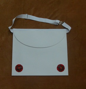 Tablier de Franc-Maçon de Deuxième Degré de la Franc-Maçonnerie - Product Image 1