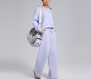 Prix d'usine, pantalons de survêtement pour femmes, pantalons de survêtement en molleton brossé en coton, étiquette privée, livraison rapide - Product Image 2