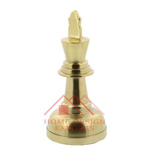 Fabulous Design Aluminium Metal <b>Chess</b> Showpiece Set <b>Table</b> Accent Decor Sculpture for Home Hotel Restaurant <b>Table</b> Decoration - Product Image 4