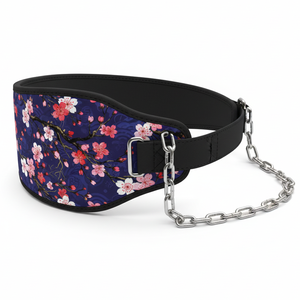 Cinturón de cuero de camuflaje con soporte lumbar y cadena de acero para levantamiento de pesas - Product Image 4