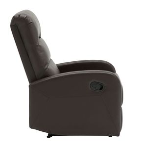 เก้าอี้ปรับเอนหนังเทียมสีน้ำตาลรุ่นดอร์มี คอนเทมโพรารี - Product Image 2