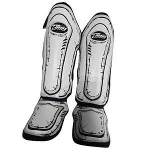 Equipo de Protección de Piernas de Primera Calidad, Protectores de Espinilleras Twins, Cómodos para Entrenamiento de MMA, Kickboxing, Muay Thai, con Impresión Digital - Product Image 1