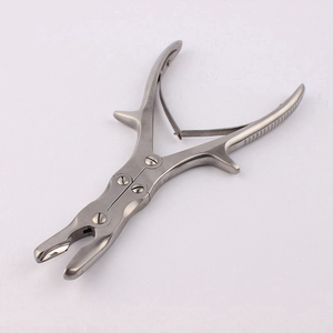 Pince à os Stille-Luer droite de 22 cm en acier inoxydable, forceps chirurgical orthopédique pour la coupe précise des os - Product Image 1