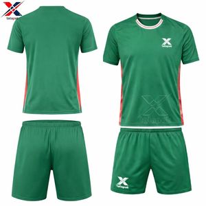 Maillots de sport courts à séchage rapide imprimés par transfert thermique 100 % polyester unisexe pour adultes, tenue officielle d'équipe, prix direct usine, OEM - Product Image 3