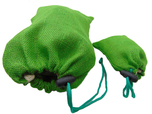 Wholesale Lowellcraft Custom Logo Nature Color Jute Gift <b>Pouch</b> Jewelry Packing Storage Hessian Hemp <b>Drawstring</b> Christmas - Product Image 3