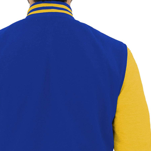 Veste d'hiver pour homme sur mesure en toile avec col montant et logo frontal, de haute qualité, vente en gros à prix raisonnable pour la vente en ligne - Product Image 5