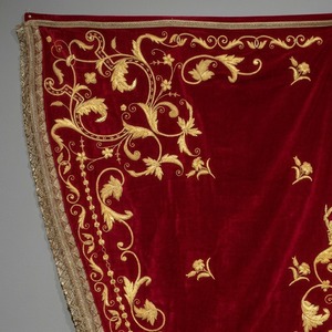 Custom Velvet Embroidered <b>Shawl</b> Solid Polyester Ethnic Winter <b>Wrap</b> with Sequin Border Eco-Friendly Customized Design - Product Image 4