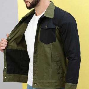 Nueva chaqueta vaquera para hombre cosida a mano, antiarrugas, transpirable, de alta calidad, a precio de mayorista. - Product Image 5