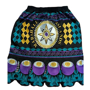 Falda de Playa con Estampado Floral Polinesio de Micronesia, Diseño 2026, en Poliéster, para Mujer - Product Image 5