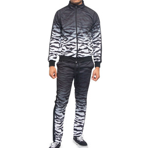Conjuntos Deportivos de Dos Piezas de Algodón Transpirable Bordado para Invierno, Trajes Deportivos Casuales para Hombre, Nuevo Conjunto Deportivo con Logotipo Personalizado, Color Blanco - Product Image 1