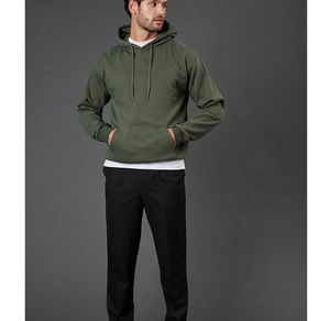 เสื้อฮู้ดผู้ชายสไตล์เกาหลีคุณภาพพรีเมียม แบบสวมหัว พิมพ์ลายดิจิตอล 3 มิติ ผ้าเฟรนช์เทอร์รี่ น้ำหนักปานกลาง ทรงปกติ สไตล์ลำลอง - Product Image 4