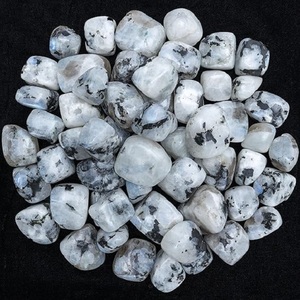 Piedras de Cristal de Piedra Lunar Arcoíris Pulidas al por Mayor, Gemas Semipreciosas para Reiki, Energía, Decoración del Hogar y Espiritualidad, en Venta - Product Image 2