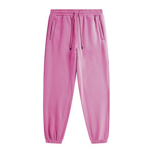 กางเกงวอร์มผู้ชายผ้าฟลีซเนื้อนุ่ม กางเกงจ็อกกิ้งปักโลโก้ตามสั่ง พิมพ์ลาย กางเกงแทร็คสีดำ กางเกงจ็อกเกอร์พิมพ์ลาย OEM - Product Image 5