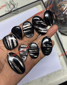 100% Pierre précieuse naturelle d'hypersthène de haute qualité, cristal de guérison, toutes formes mélangées, certifiée pour la fabrication de bijoux FAIJAN GEMS Troisième - Product Image 2
